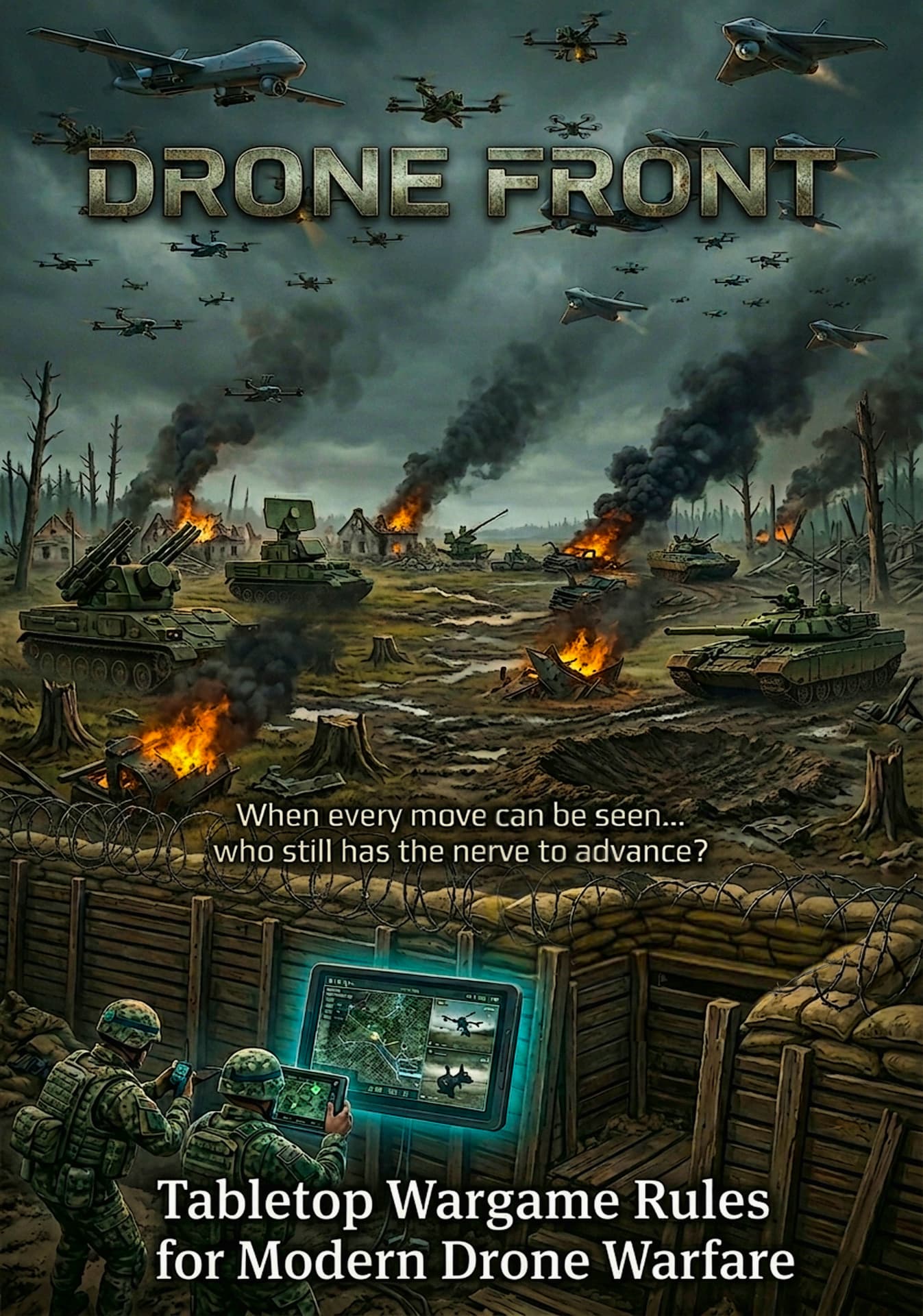 Drone Front rulebook cover